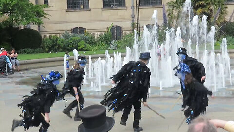 Boggarts Breakfast Border Morris - Twiglets - Sheffield City Centre - 14 6 2016