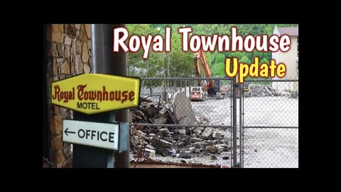 Gatlinburg's Royal Townhouse is Torn Down!