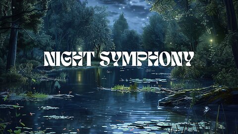 Night Symphony: Ambient Sounds of Crickets and Bullfrogs for Relaxation and Sleep
