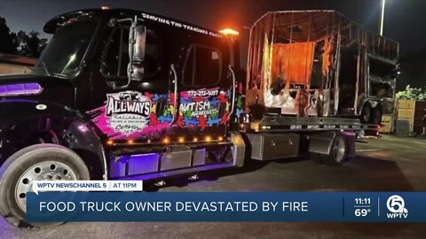 Treasure Coast food truck forced to close following fire