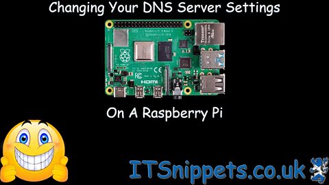 Changing Your DNS Server Settings On A RASPBERRY PI (@youtube, @ytcreator)