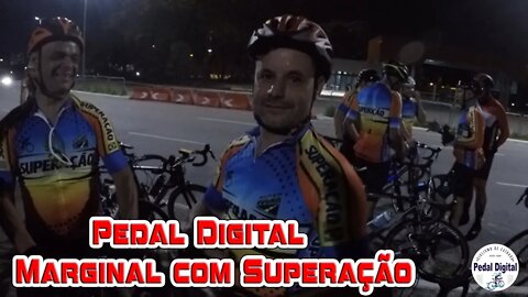 Ciclismo de estrada Marginal com Equipe Superação
