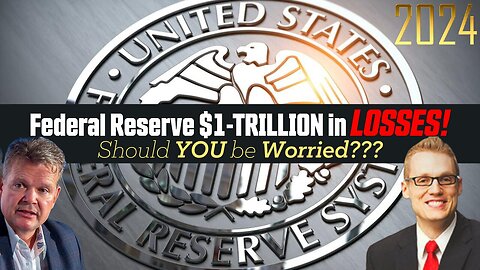 Bo Polny, Clay | Federal Reserve $1 TRILLION in LOSSES! 🫵Worried???