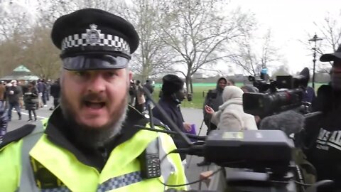 Police think they can stop us filming #metpolice