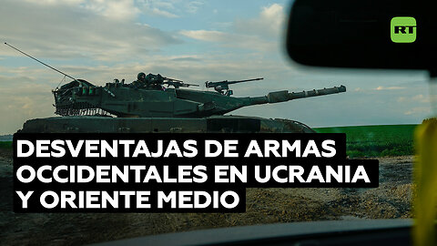 Conflictos en Ucrania y en Oriente Medio revelan desventajas de las armas occidentales