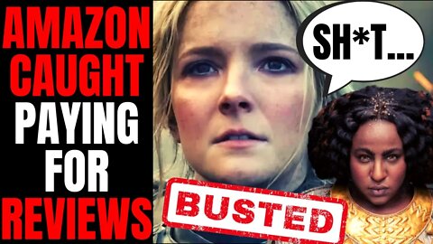 Amazon Caught PAYING For Rings Of Power Reviews | They Get SHILLS To Betray Lord Of The Rings Fans