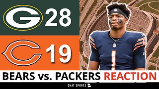 Bears CHOKE vs. Packers: Justin Fields, Matt Eberflus Collapse Late