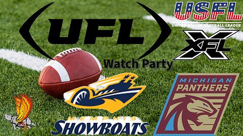 Memphis Showboats Vs Michigan Panthers Week 8 Watch Party and Play by Play