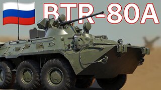 Amphibious APC! ~ 🇷🇺 BTR-80A Devblog [War Thunder "La Royale" Update]