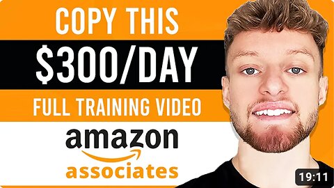 Copy My $300+ Per Day Amazon Affiliate Marketing Method (For Beginners)