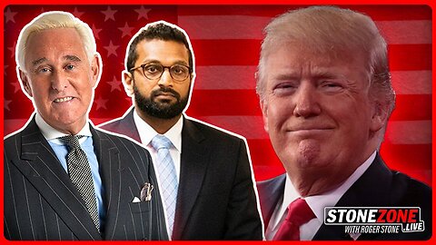 Kash Patel w/ The StoneZONE: Joins Roger Stone To Talk About The Best Week In Donald Trump's Life