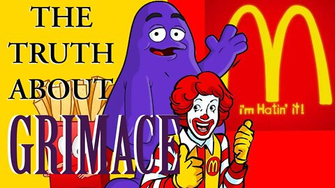 The Truth About GRIMACE | His Dark Pastime #Mcdonalds #Grimace