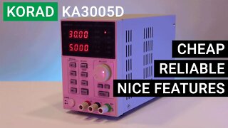 Korad KA3005D Adjustable Power Supply 2021 Review ⭐ Very Reliable!