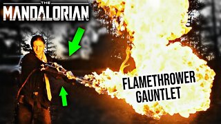 Building a MANDALORIAN FLAMETHROWER Gauntlet (REAL METAL!!)