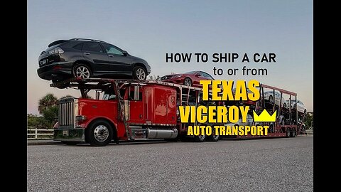 How to Ship a Car to or from Texas