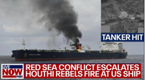 Israel-Hamas war: Yemen Houthi rebels fire missile at US warship, tanker hit | LiveNOW from FOX