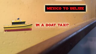 Boat Taxi in Belize