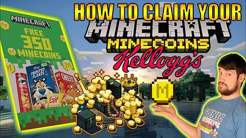 How to Redeem the Kellogg’s Froot Loops Minecraft Minecoins Cereal! 350 Minecoins!