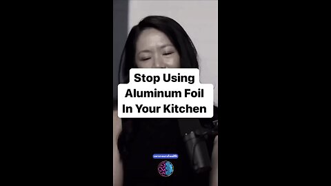 Stop using Aluminum Foil in your kitchen.