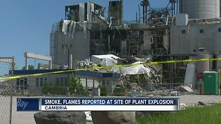 Cambria Flames Reported