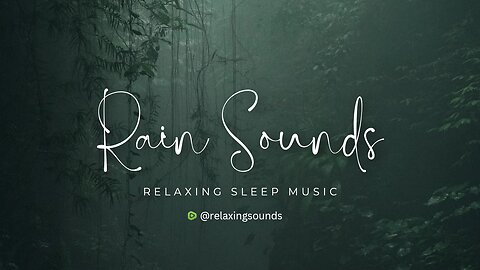 3 Hours of Gentle Night Rain, Rain Sounds for Sleeping - Beat insomnia, Relax, Study, Reduce Stress