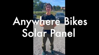 How to Use Anywhere Bikes Solar Panels