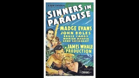 Sinners in Paradise 1938 colorized drama Romance.