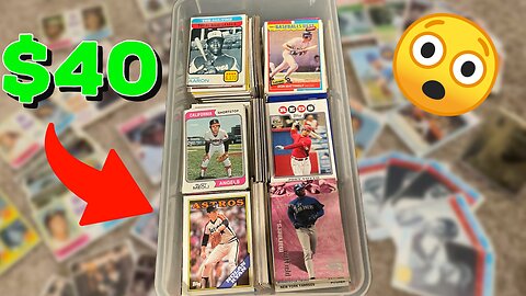 I CAN’T BELIEVE I FOUND THESE SPORTS CARDS AT AN ANTIQUE STORE…FOR ONLY $40!