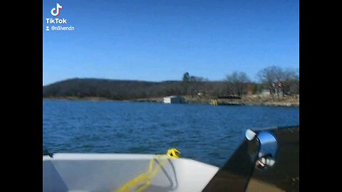 Back in the day when we had the little boat on Okmulgee Lake. 2011.