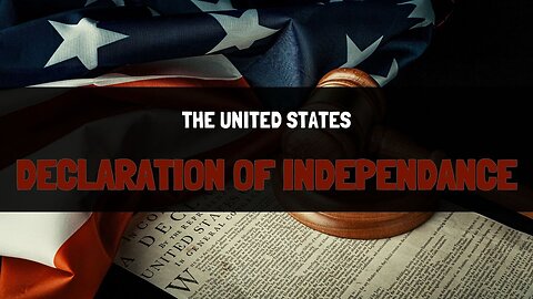 Recitation of the United States Declaration of Independence Full Audio Reading