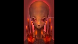 Red-Colored Grey Alien Haunts Woman