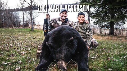 Saskatchewan Black Bear Hunt - Christian Peterson's First Bear | Mark Peterson Hunting