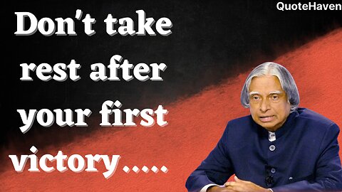 8 Inspiring Quotes by A.P.J. Abdul Kalam to Motivate...... Motivational video]QuoteHaven