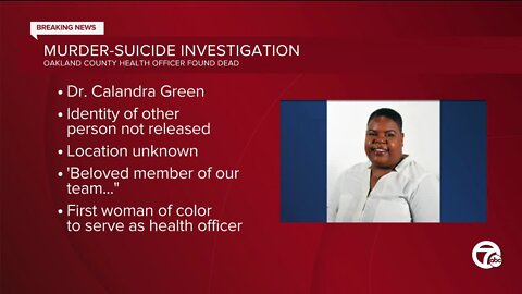 Death of Oakland County health officer being investigated as murder-suicide