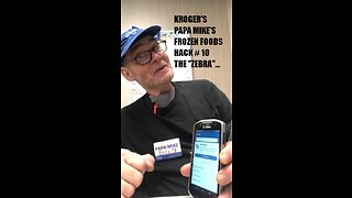 KROGER'S PAPA MIKE'S FROZEN FOODS HACK # `10 "THE ZEBRA" !!!