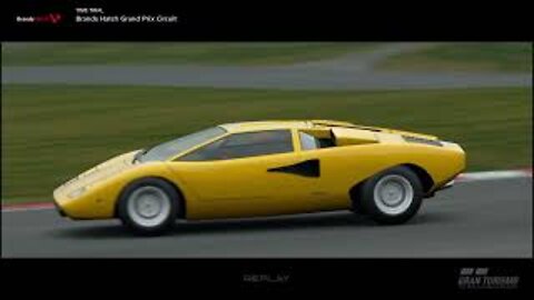 GT Sport - '74 Lamborghini Countach - track day