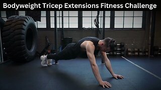 Bodyweight Tricep Extensions Fitness Challenge