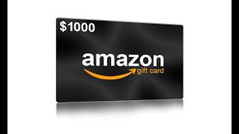 Win $1000 Amazon Gift Card Giveaway