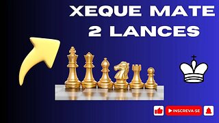 RESOLVA 2 PROBLEMAS DE XEQUE MATE NO XADREZ COM MATE EM DOIS LANCES