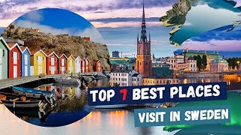 The Most Beautiful Places Tourist Destination to Visit in Sweden #travel #sweden #travelvlog