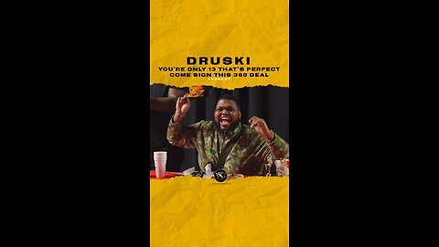 #druski You’re only 13 that’s perfect come sign this 360 deal. 🎥 @couldabeenrecords