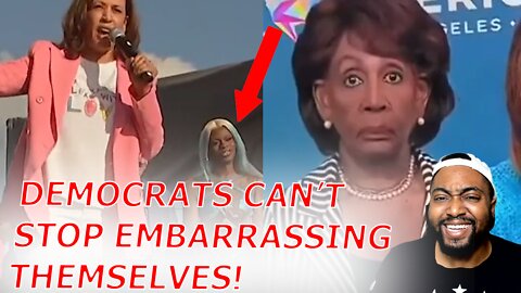 Maxine Waters Malfunctions & Kamala Harris Does Pride While Getting EMBARRASSED By Democrat Donors!