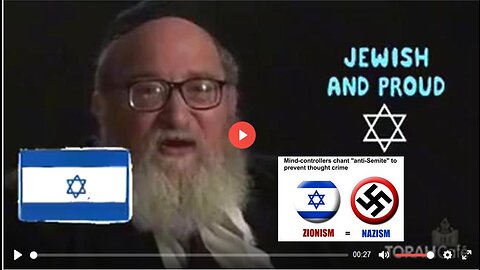 Parasitic, egoistic rabbi openly admits it, Jooz Control The World, Aug 23, 2023