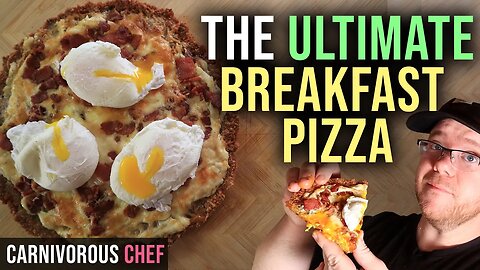 THIS Is The BEST Breakfast Pizza | Carnivore Diet Recipe