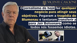 PSICOPATIA JORNALÍSTCA: COMO A GRANDE MÍDIA DISTORCE AS TRAGÉDIAS EM NOME DA SUA IDEOLOGIA.