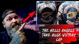 THE HELLS ANGELS TAKE A VICTORY LAP | MOTORCYCLE CLUBS BEWARE