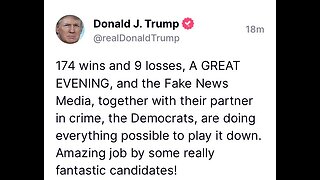 Donald Trump Shows The World Who's Boss On Election Night #WWG1WGA