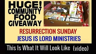 FOOD DISTRIBUTION RESURRECTION SUNDAY