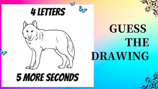 What is the Image? Drawing Game with Random and Challenging Items to Boost Your Creativity