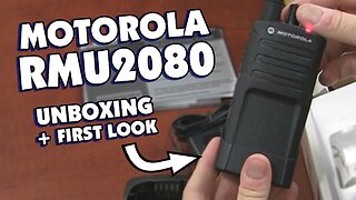 Motorola RMU2080 Unboxing and First Look